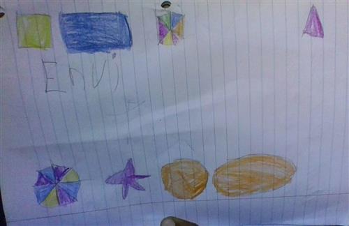 Envi's colored shapes 